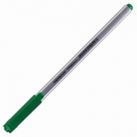 Шариковая ручка Pensan Triball зеленая, 0.5мм, серебристый корпус