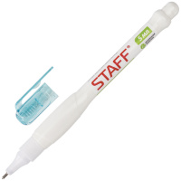 Корректирующая ручка Staff 5мл, круглый корпус