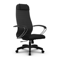 Кресло офисное Метта B 1b 21/K131, сетка, черная, крестовина пластик 17831
