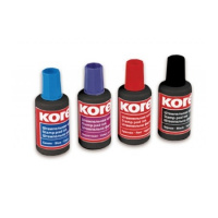 Штемпельная краска на водно-масляной основе Kores 30 мл, фиолетовая