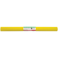 Бумага крепированная Greenwich Line желтая, 50х250см, 32 г/м2