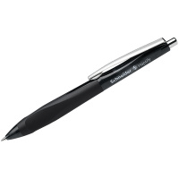 Ручка шариковая автоматическая Schneider 'Haptify' черная, 1,0мм, грип