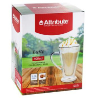 Кружка ATTRIBUTE Latte 2 стенки, 400мл
