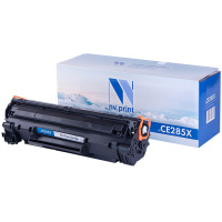 Картридж лазерный Nv Print CE285X, черный, совместимый