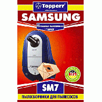 Пылесборник для пылесосов Topperr SM 7 5шт + микрофильтр