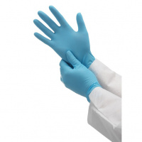 Перчатки нитриловые Kimberly-Clark голубые Кleenguard Flex G10, 38522, XL, 50 пар
