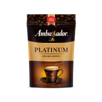 Кофе растворимый Ambassador Platinum 75г, пакет