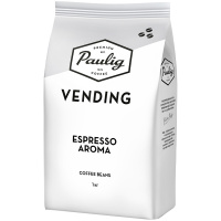Кофе в зернах Paulig Espresso Vending Aroma 1кг, пачка