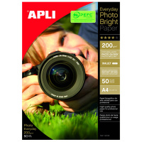 Фотобумага для струйных принтеров Apli А4, 50 листов, 200г/м2, глянцевая, 12239