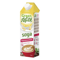 Напиток растительный Green Milk Soya Professional соевый 1%, 1л