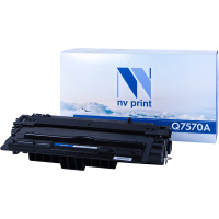 Картридж лазерный Nv Print Q7570A, черный, совместимый