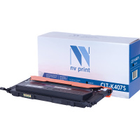 Картридж лазерный Nv Print CLTK407SBk, черный, совместимый