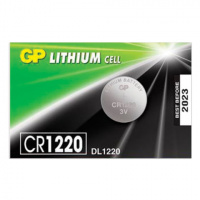 Батарейка Gp Lithium CR1220, 3В, литиевая, 1шт