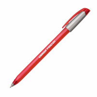 Шариковая ручка Unomax Trio DC tinted красная, 0.7мм, масляная основа