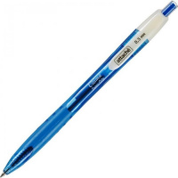 Ручка шариковая автоматическая Attache Ultima Supergrip синяя, 0.5мм