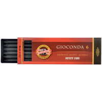Грифели для цангового карандаша Koh-I-Noor Gioconda В, 5.6мм, 6шт