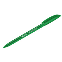 Шариковая ручка Berlingo Triangle 100T зеленая, 0.5мм, зеленый корпус