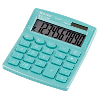 Калькулятор настольный Eleven SDC-810NR-GN бирюзовый, 10 разрядов