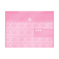 Папка-конверт на липучке Berlingo Starlight S А4, розовя пастель