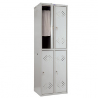 Шкаф для одежды металлический Практик LS-22 1830х575х500мм