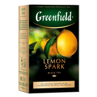 Чай Greenfield Lemon Spark (Лемон Спарк), черный, листовой, 100 г