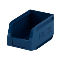 Ящик для хранения без крышки I Plast 25х15х13см, синий