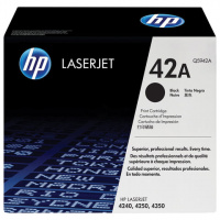 Картридж лазерный HP (Q5942А) LaserJet 4250/4350 и другие, №42А, оригинальный, ресурс 10000 страниц,