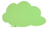 Доска магнитно-маркерная Rocada SkinColour Cloud 6450-230 75x115см, лаковая, зеленая