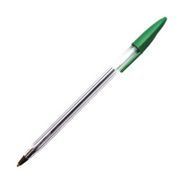 Ручка шариковая Dolce Costo прозрачный корпус зеленая 1,0мм