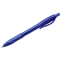 Шариковая ручка автоматическая Officespace Nautilus синяя, 0.7мм, синий корпус