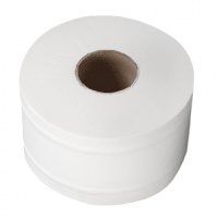 Туалетная бумага Экономика Проф в рулоне, белая, 180м, 2 слоя, 12 рулонов, 152180