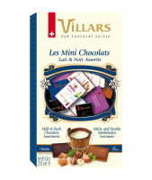 Шоколад порционный Villars молочный, ассорти, 250г