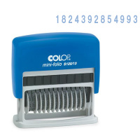 Нумератор с автоматической оснасткой Colop 13 разрядов, 3.8мм, S120