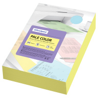 Цветная бумага для принтера Officespace Pale Color желтый, А4, 500 листов, 80г/м2