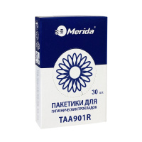 Пакетики для гигиенических прокладок Merida 30шт/уп, TAA901R