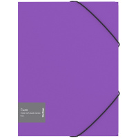 Папка на резинке Berlingo 'Fuze' А4, 600мкм, фиолетовая