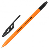Ручка шариковая Brauberg Ultra Orange черная, 0.7мм