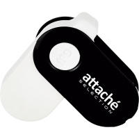 Ластик Attache Selection раздвижной с пластиковым черным держателем