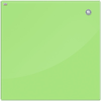 Доска магнитная маркерная стеклянная 2x3 Office 45х45см, зеленая, маркер, 6 магнитов