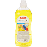 Средство для мытья полов OfficeClean 'Антибактериальное. Лимон', 1л