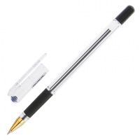 Ручка шариковая Munhwa MC Gold BMC-01 черная, 0.3мм