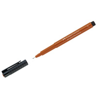 Ручка капиллярная Faber-Castell 'Pitt Artist Pen Fineliner F' цвет 188 сангина, 0,5мм