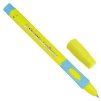 Ручка шариковая с грипом STABILO 'LeftRight', СИНЯЯ, для левшей, корпус желтый/голубой, 6318/8-10-41