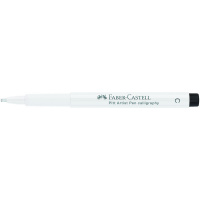 Ручка капиллярная Faber-Castell Pitt Artist Calligraphy Pen цвет 101 белый, 2.5мм