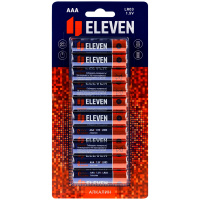 Батарейка Eleven AAA 10шт/уп, (LR03) алкалиновая