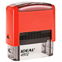 Оснастка для прямоугольной печати Trodat Ideal 47х18мм, красная, 4912