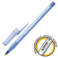 Ручка шариковая BIC 'Round Stic', СИНЯЯ, корпус голубой, узел 1 мм, линия письма 0,32 мм, С ШТРИХКОД
