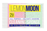 Губка для посуды Lemon Moon в оплетке 3 х 12 х 16.4см, 2шт
