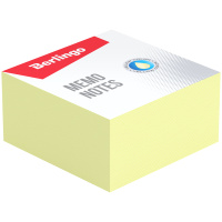 Блок для записи Berlingo 'Standard', 9*9*4,5см, желтый