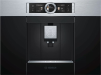 Кофемашина автоматическая Bosch CTL636ES1 черный/серебристый